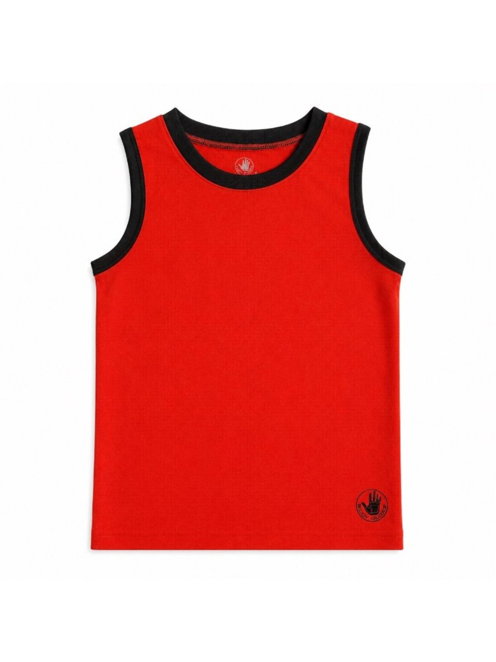 Body Glove Youth Tank Top Size 7 Red & Black Like New